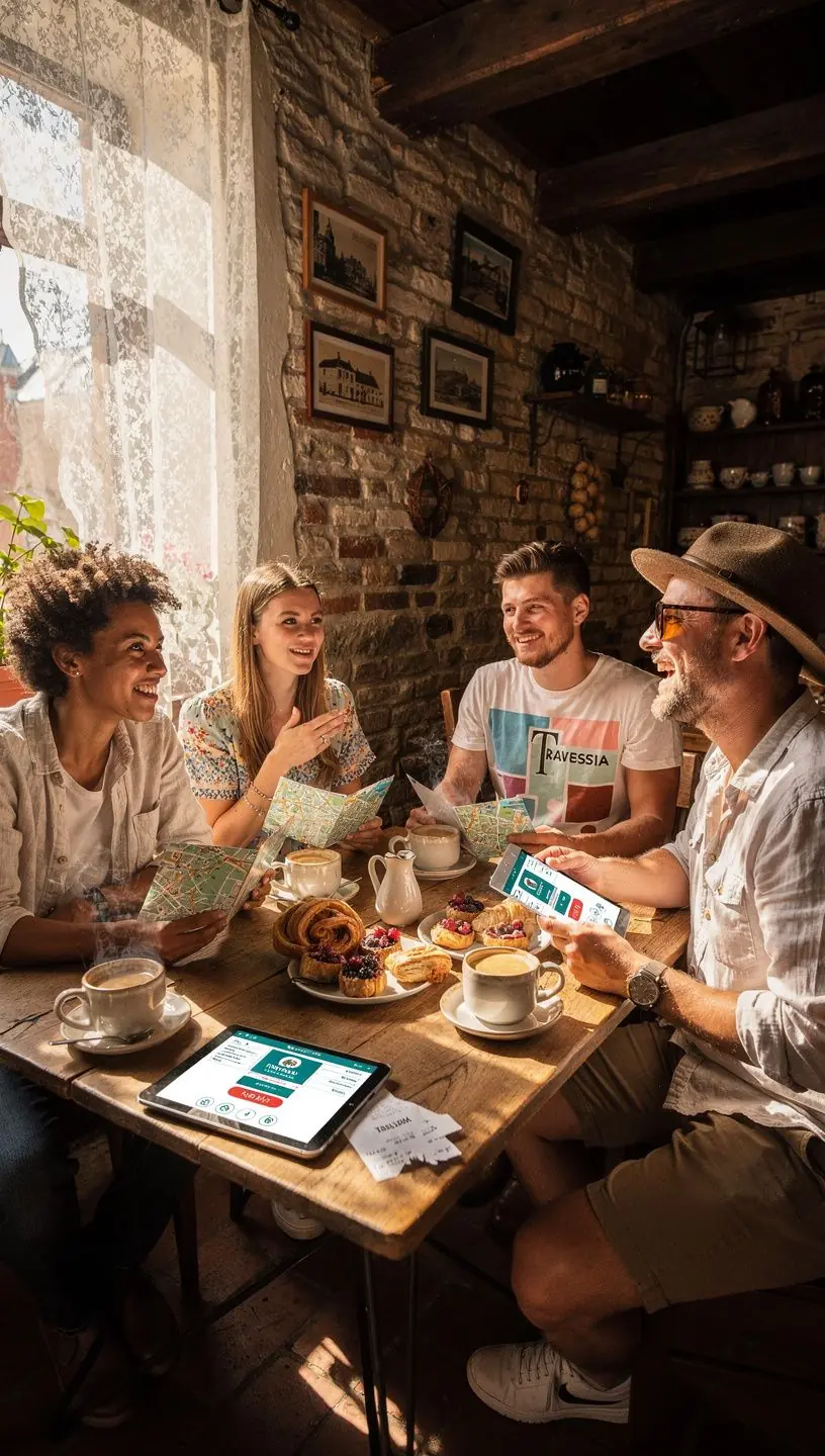 Tallinna vanalinna tänavad, kus jalutavad turistid ja kohalikud.